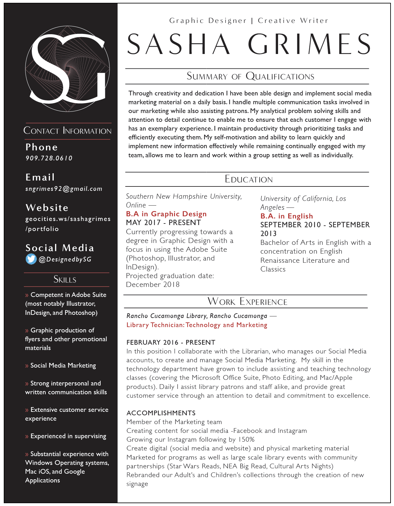resume